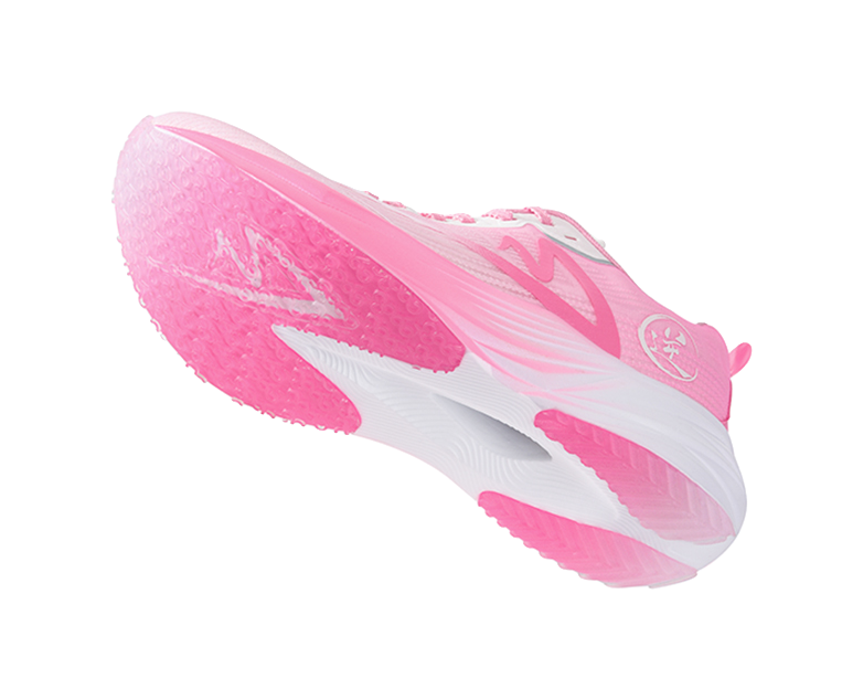 Sonic Cat Anti-Slip Wear-Resistant Low-Top Supercritical Training Running Shoes Unisex Pink 