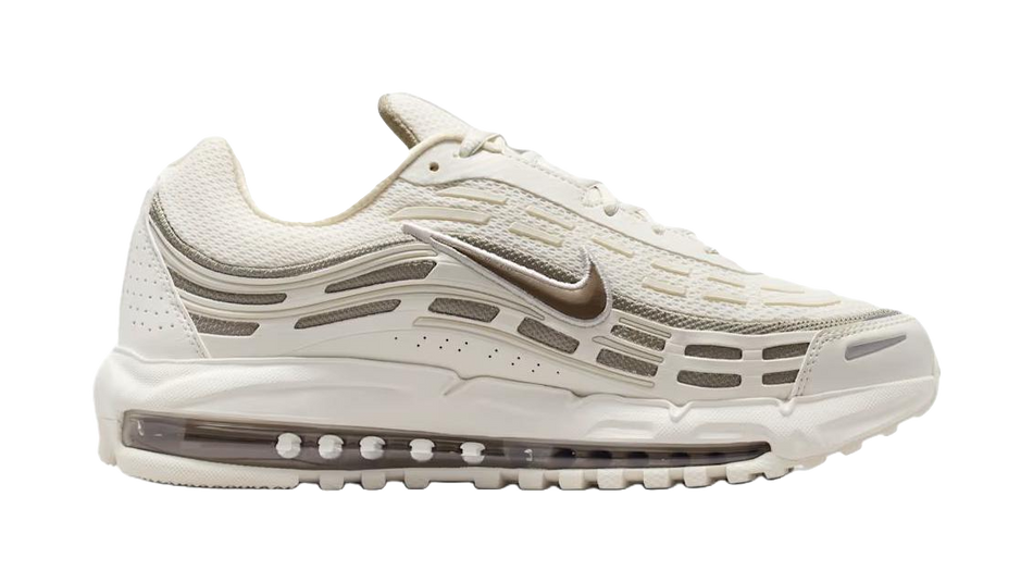 Nike AIR MAX TL 2.5 Breathable Support Casual Shoes Mens Beige White Brown  vjsneaker.com