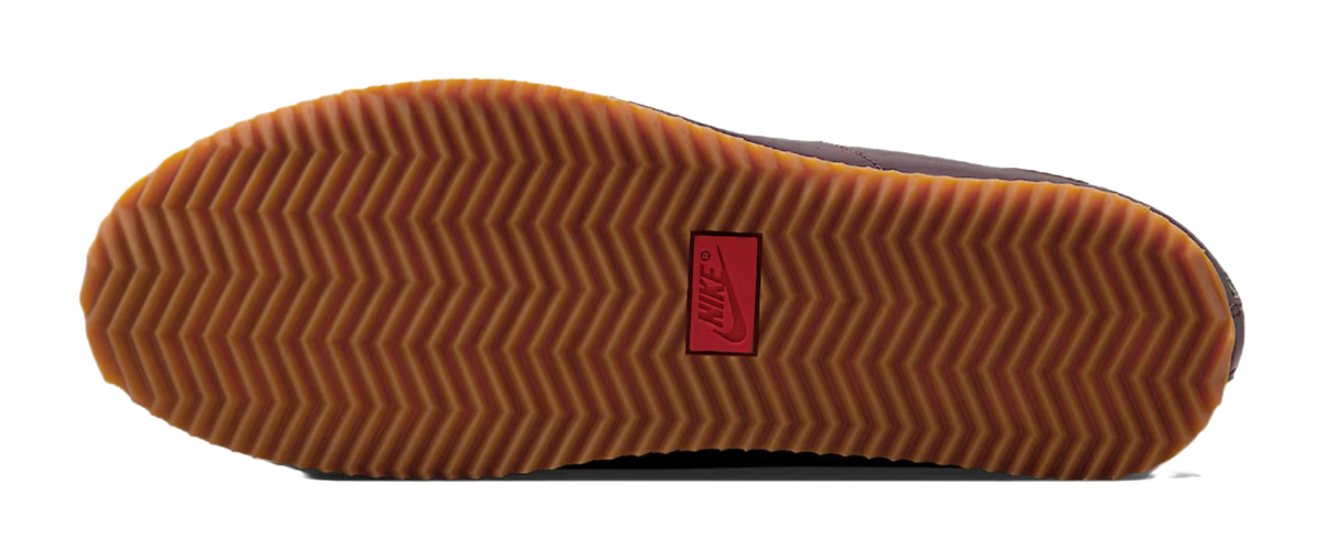 Nike Cortez Abrasion Resistant Low Top Casual Shoes Womens Burgundy  vjsneaker.com