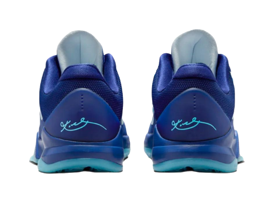 Nike Zoom Kobe 5 Comfortable Low top Childrens Basketball Shoes Blue Unisex  Vertical Jump Group USA Inc.