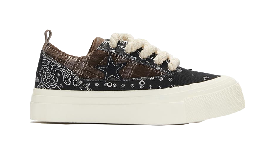 KAALIXTO Skateboarding Canvas Low 'Paisley' 