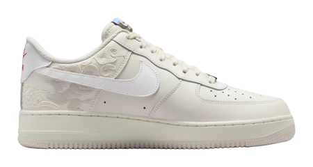 Nike Air Force 1 Breathable Low top Skateboard Shoes Mens White  vjsneaker.com