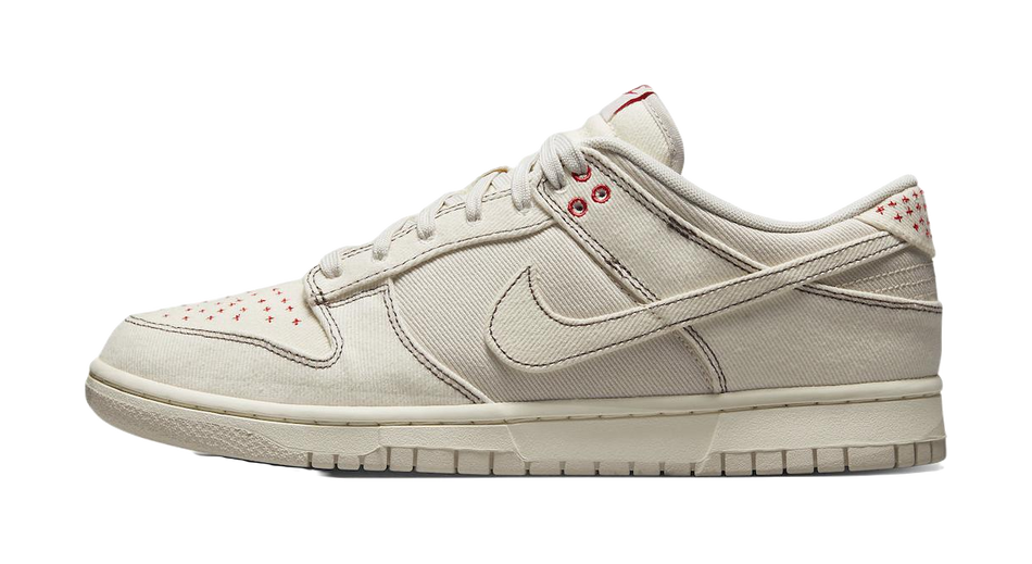 Nike Dunk Low Light Orewood Brown Sashiko  vjsneaker.com