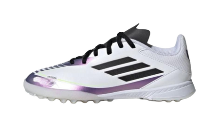 Adidas F50 League Slip Resistant Abrasion Resistant Low top Kids Soccer Shoes White Kids  vjsneaker.com