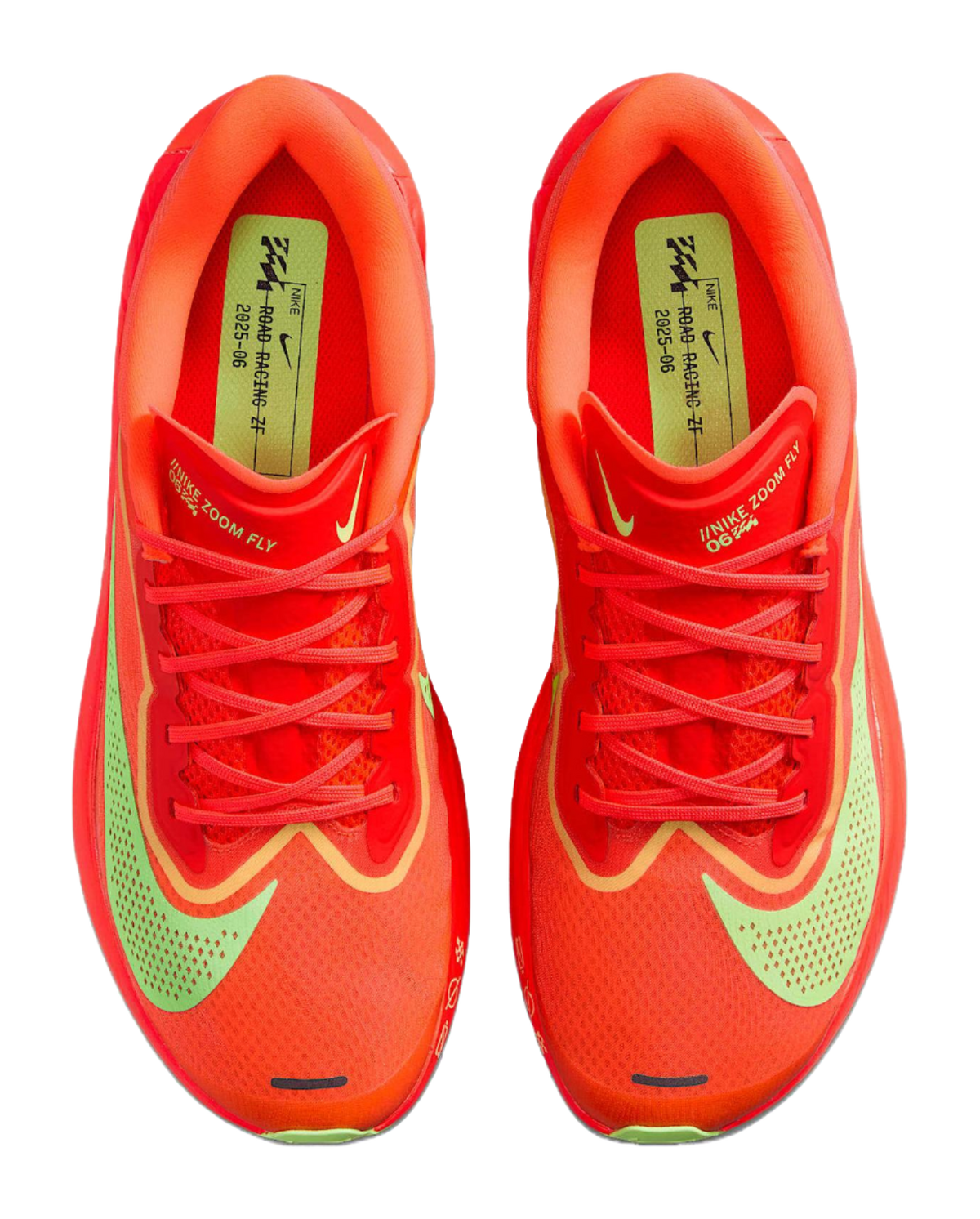 Nike Zoom Fly 6 Bright Crimson Lime Blast Mint Foam Cave Purple  vjsneaker.com