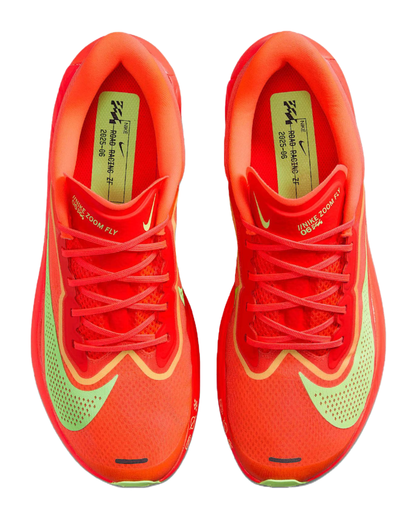 Nike Zoom Fly 6 Bright Crimson Lime Blast Mint Foam Cave Purple  vjsneaker.com