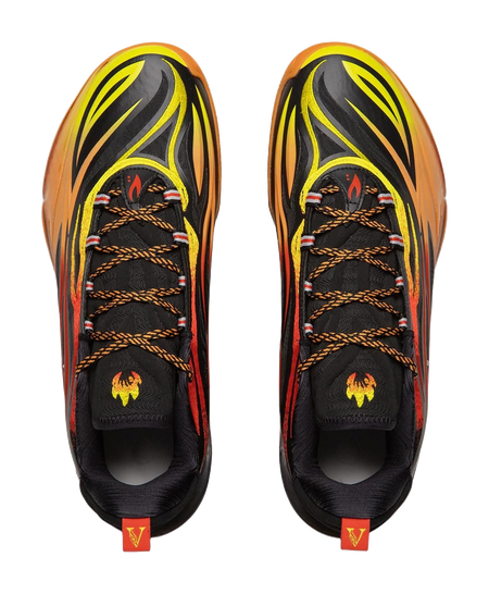 Li-Ning Wade 808 5 Ultra V2 "Hot Wind" ABAV045-9 - Basketball Shoe Unisex Black Red Orange Yellow