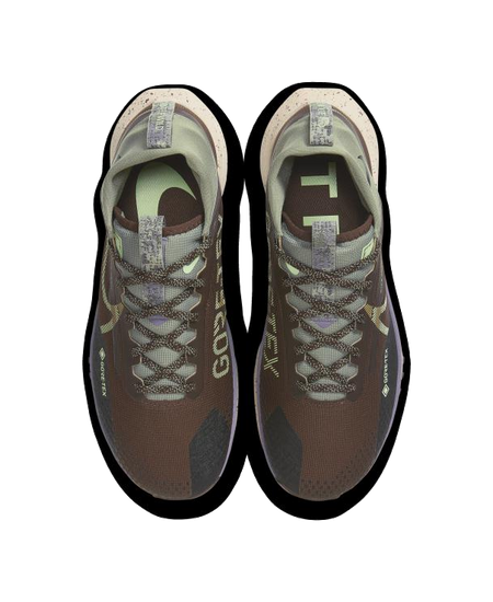 Nike React Pegasus Trail 4 Gtx Brown Green  vjsneaker.com
