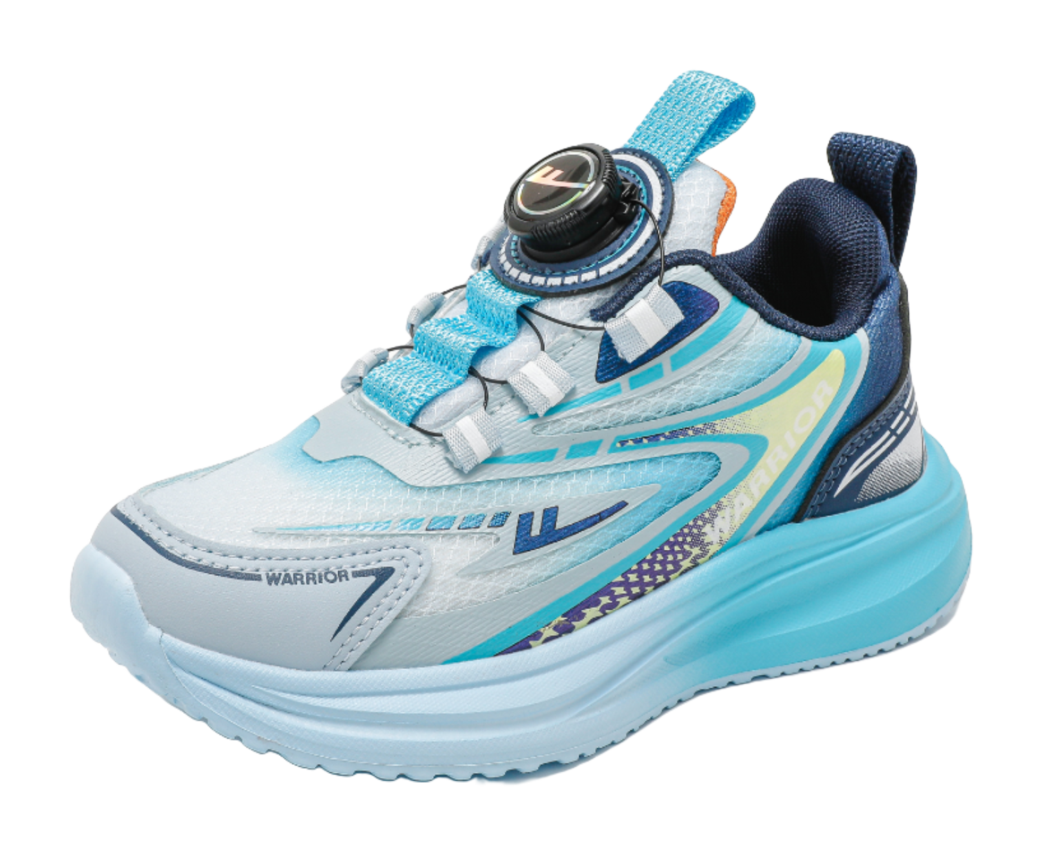 Warrior Abrasion Resistant Breathable Lightweight Cushioning Kids Outdoor Shoes  VJSNEAKER