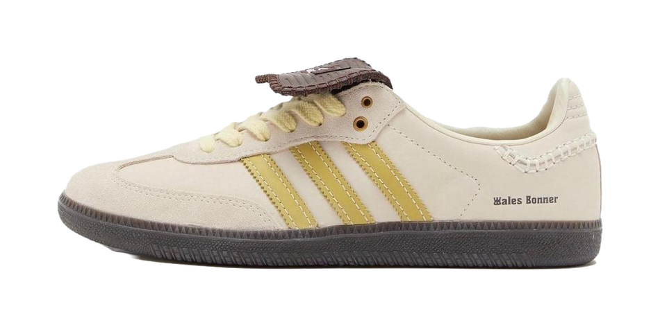 Samba Wales Bonner x Samba Adidas Originals Ecru Tint Yellow  vjsneaker.com