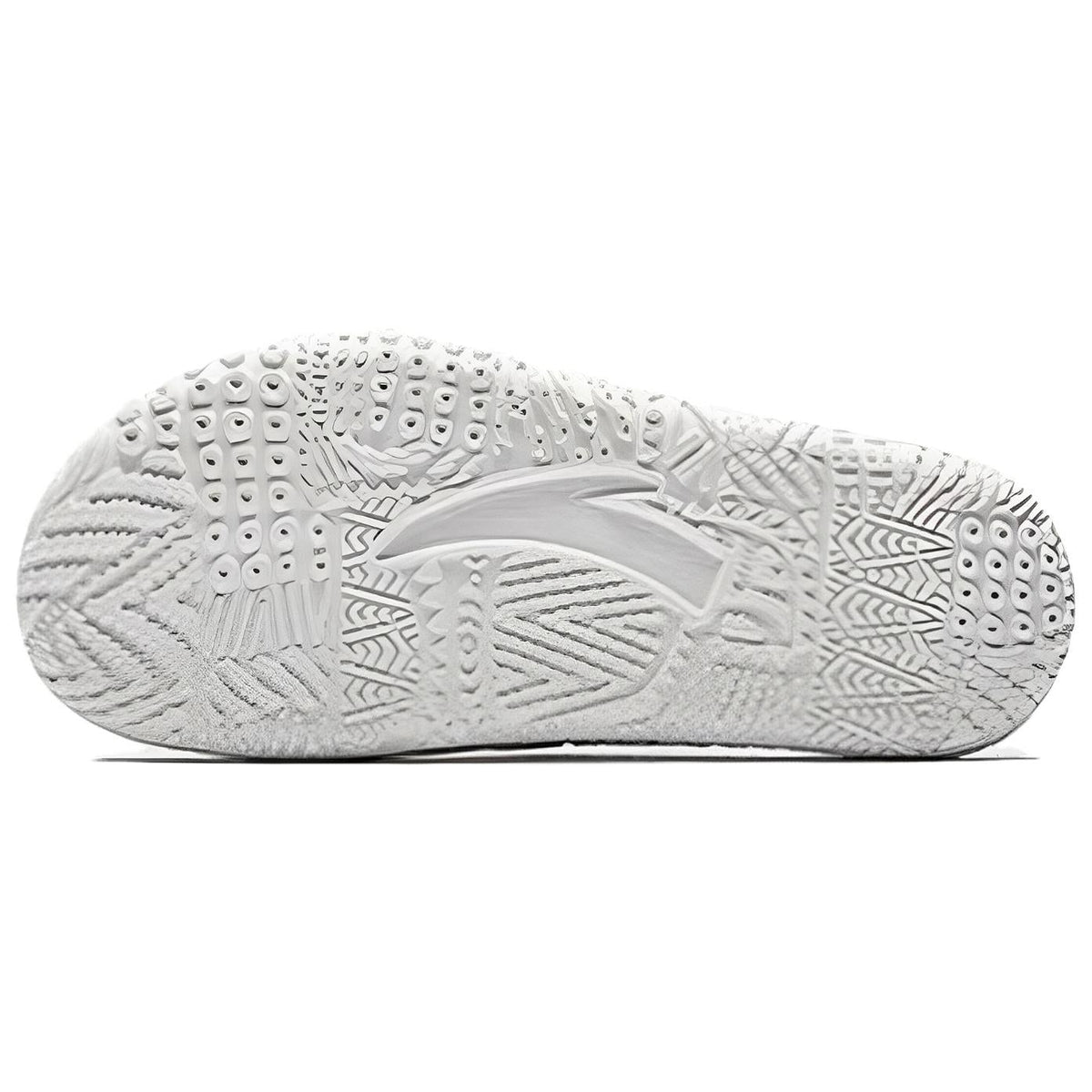 Anta Irving Totem Abrasion Resistant Quick Dry Closed Toe Slippers Mens White  vjsneaker.com