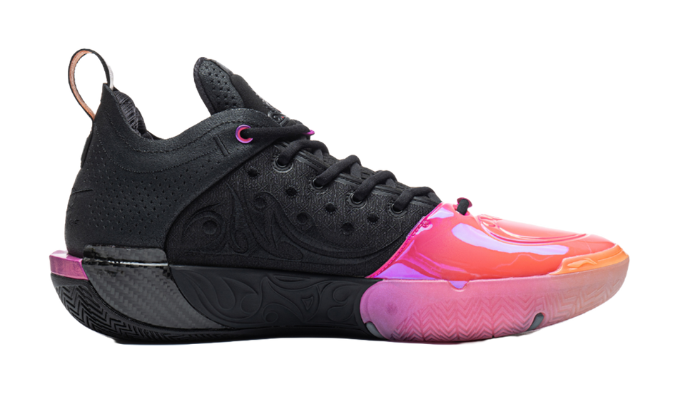 Li-Ning WOW12 "LUX" ABAV013-6 - Carbon Plate Basketball Shoe Unisex Black Fluorescent Magenta