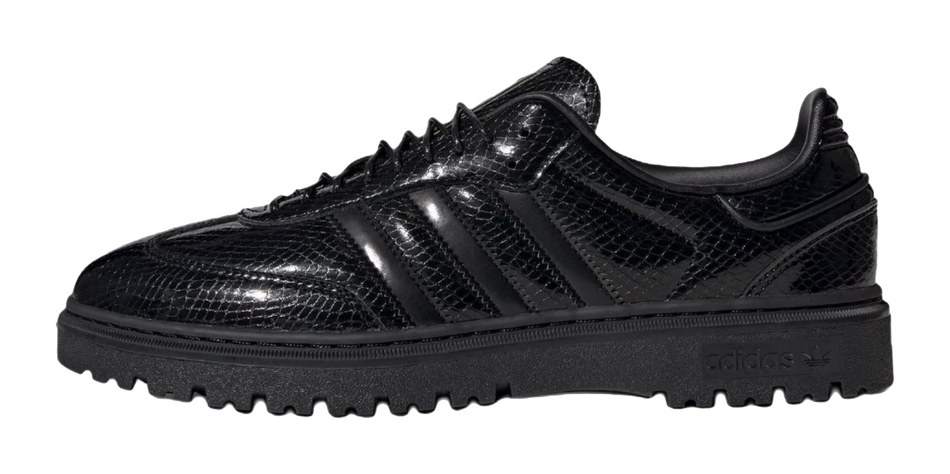 Adidas Originals Samba Abrasion Resistant Low Top Casual Shoes Unisex Black  VJSNEAKER