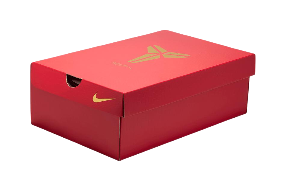 Nike Zoom Kobe 5 Slip Resistant Abrasion Resistant Low top Childrens Basketball Shoes Red Black Unisex  vjsneaker.com