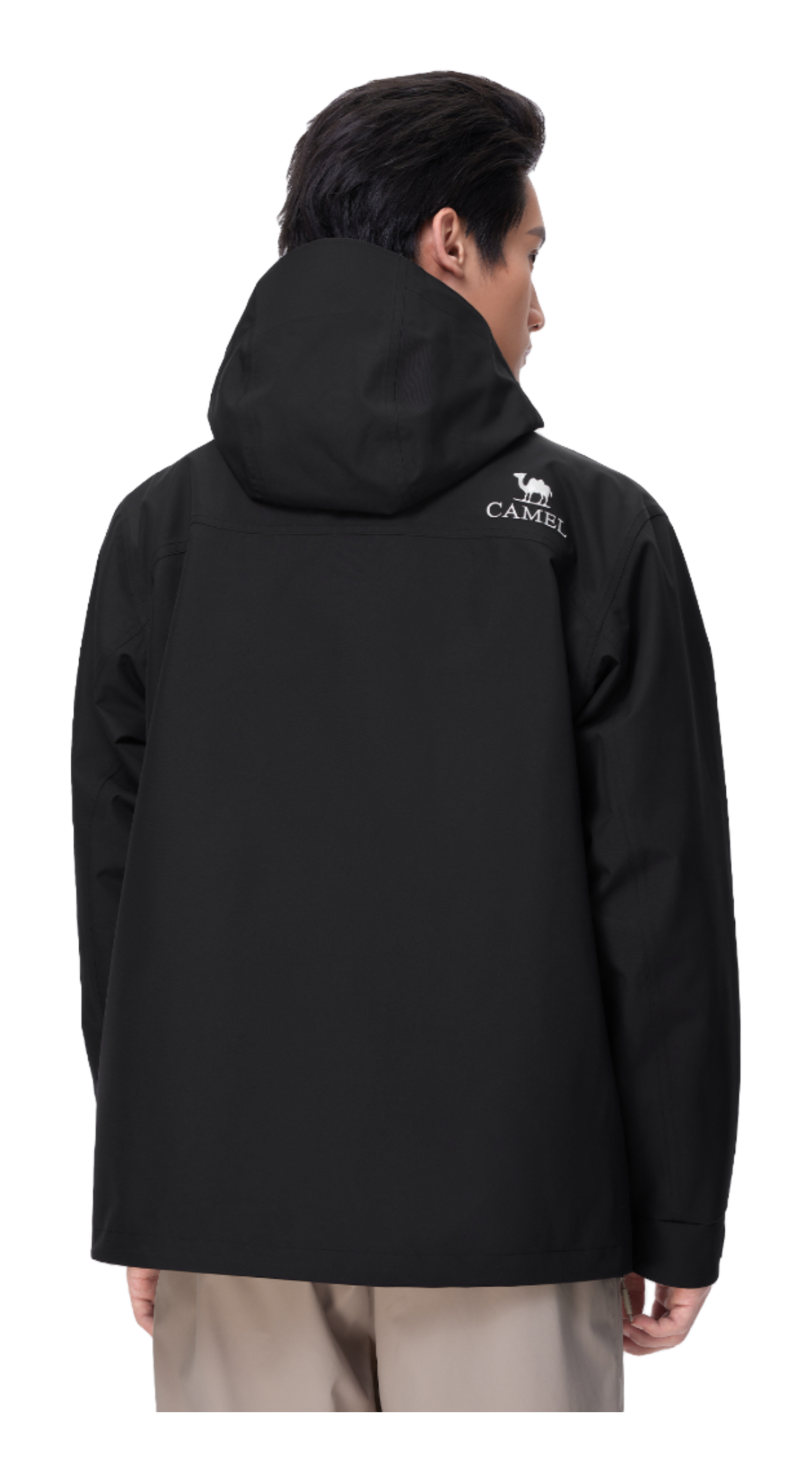 CAMEL All weather Windbreaker Jacket Mens  vjsneaker.com