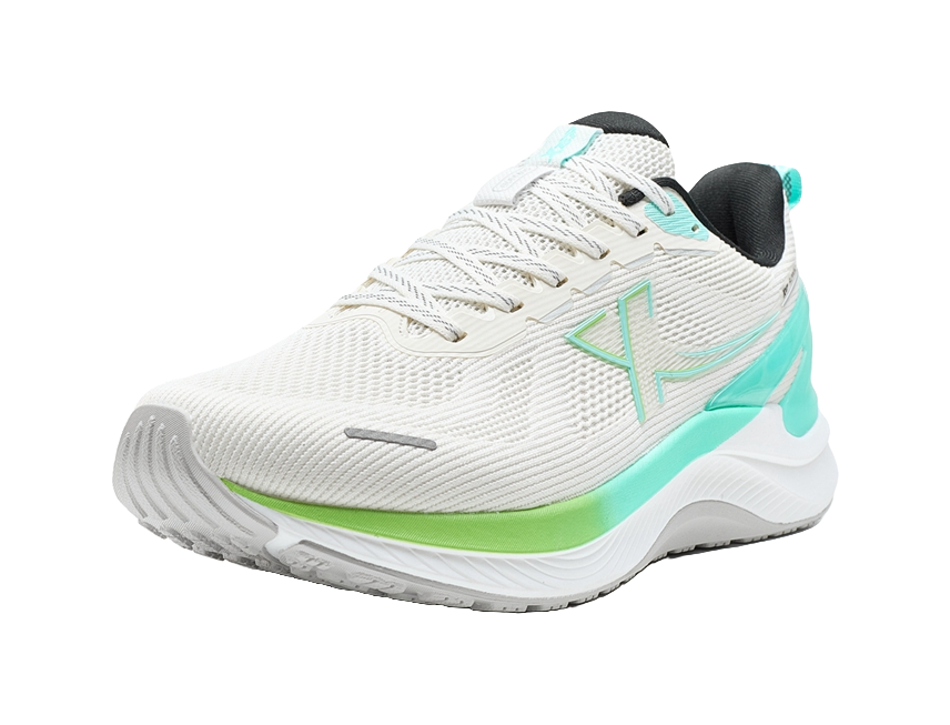 XTEP Stride ET Anti-Slip And Wear-Resistant Rebound Training Running Shoes Men's Gray Cyan 