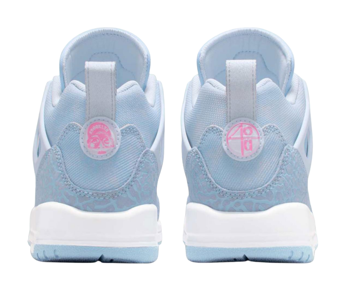 Jordan Spizike Slip Resistant Abrasion Resistant Low top Childrens Basketball Shoes Cobalt Blue Unisex  vjsneaker.com