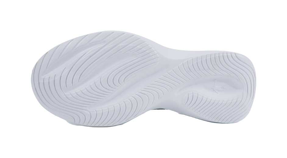 QIAODAN Light Run Speed Waterproof Low top Casual Running Shoes Men's Jordan White Gray Silver 