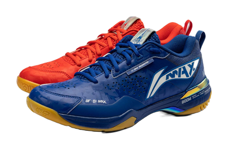 Li-Ning Blade X DF-01 Max "Mismatched" AYAU005-2 - Badminton Shoe Unisex Blue/Red