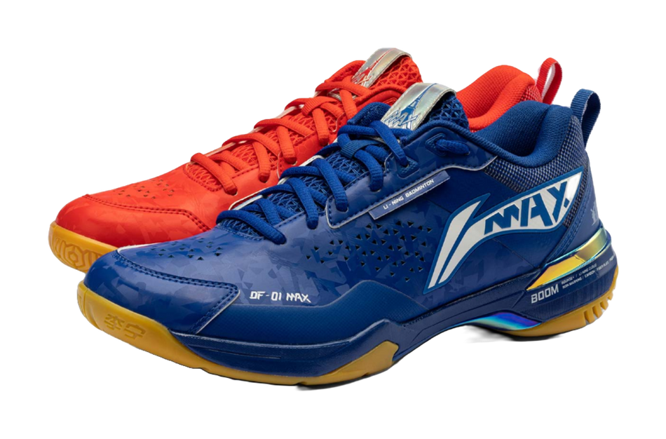 Li-Ning Blade X DF-01 Max "Mismatched" AYAU005-2 - Badminton Shoe Unisex Blue/Red  VJsneaker