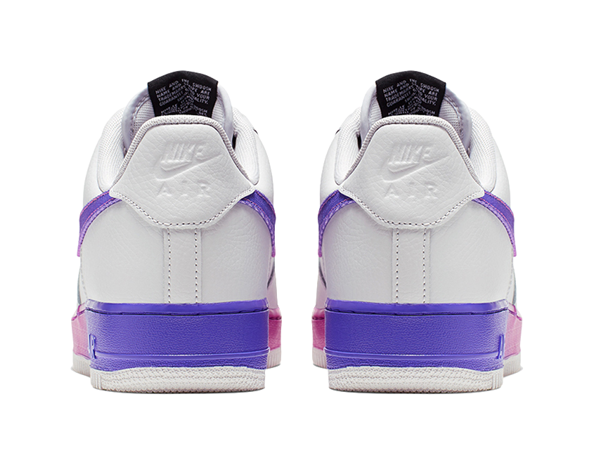 Nike Air Force 1 Low Gradient Vast Grey Hyper Grape  vjsneaker.com