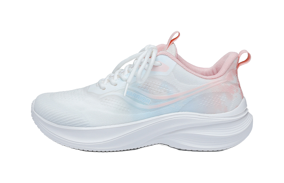 WARRIOR Running Shoes Women's Low top Beige/Pink 