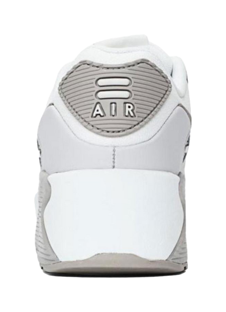 Nike Air Max 90 LV8 Summit White Vast Grey Metallic Platinum College Grey Womens  vjsneaker.com