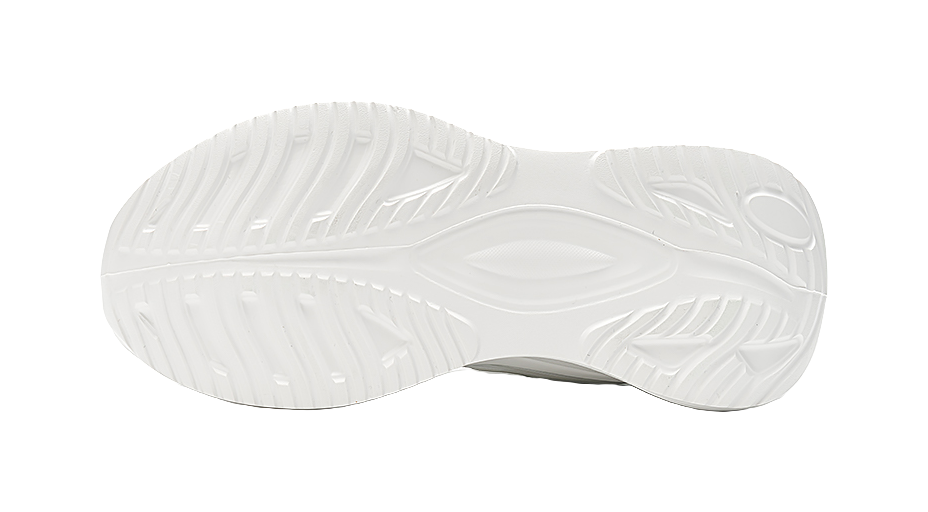 Warrior Cushioning, Slip Resistant, And Abrasion Resistant Low Top Casual Running Shoes Women's White Gray 