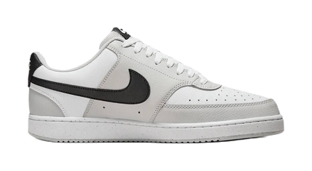 Nike Court Vision Low Grey Fog White Black  vjsneaker.com