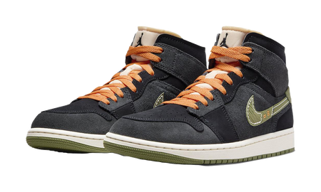 Jordan 1 Mid Se Craft Anthracite Light Olive  vjsneaker.com