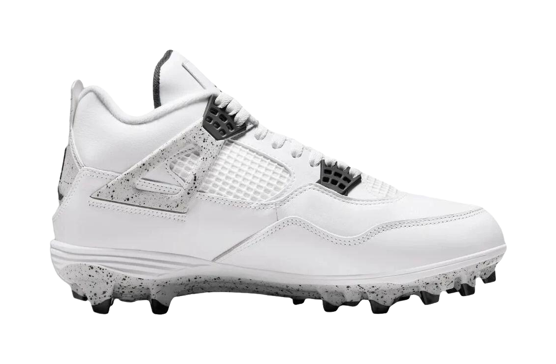 JORDAN 4 Retro Td Cleat Fire Red  vjsneaker.com