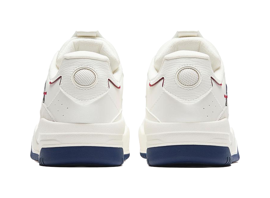 Anta Wave 3 Breathable Low top Skateboard Shoes Men's White Blue 