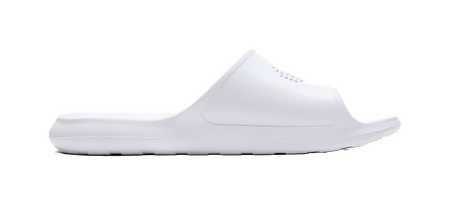 Nike Victori One Shower Slide Triple White Womens  vjsneaker.com
