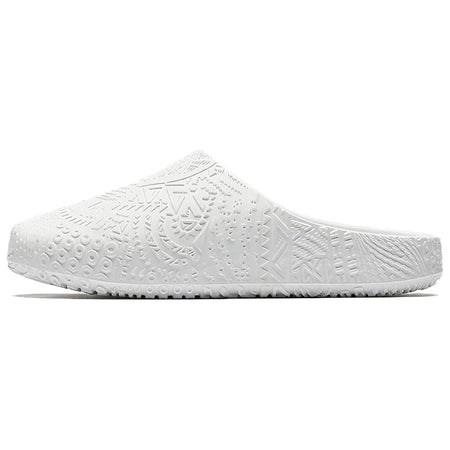 Anta Irving Totem Abrasion Resistant Quick Dry Closed Toe Slippers Mens White  vjsneaker.com