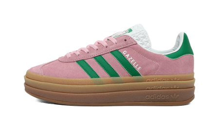 Adidas Wmns Gazelle Bold True Pink Green Womens  vjsneaker.com