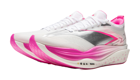 Li Ning Feidian 6 ELITE Cushioning Slip Resistant Abrasion Resistant Rebound Low top Carbon Plate Running Shoes Unisex  vjsneaker.com