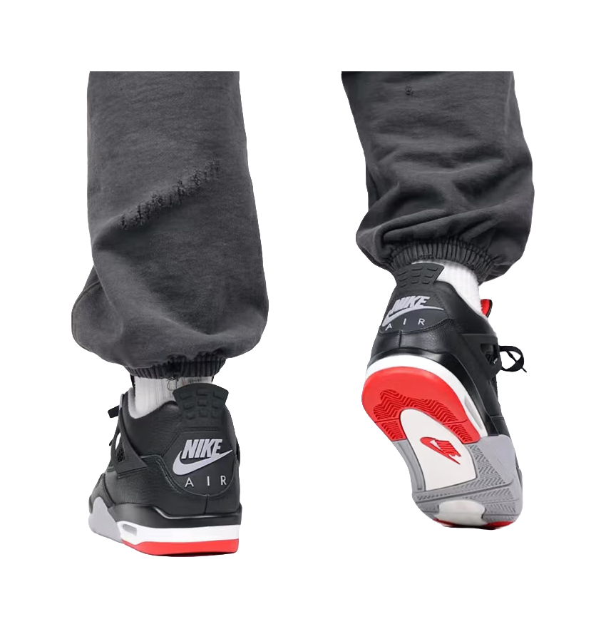 Air Jordan 4 Retro Bred Reimagined GS  vjsneaker.com