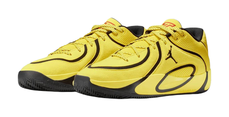 Jordan Tatum 4 PF “Yellow Black”  vjsneaker.com