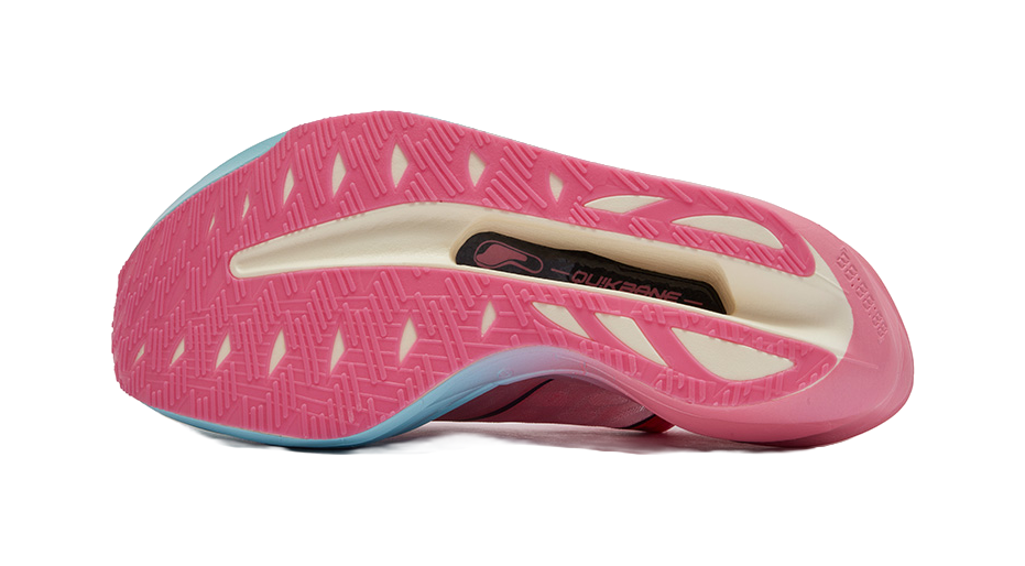 361° Feidiao Future 2.0 Shock Absorbers Slip Resistant Breathable Low Top Casual Running Shoes Unisex Blue Pink 