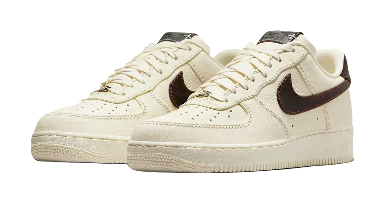 Nike Air Force 1 Anti Slip Wear Resistant Low Top Skateboard Shoes Unisex White  vjsneaker.com
