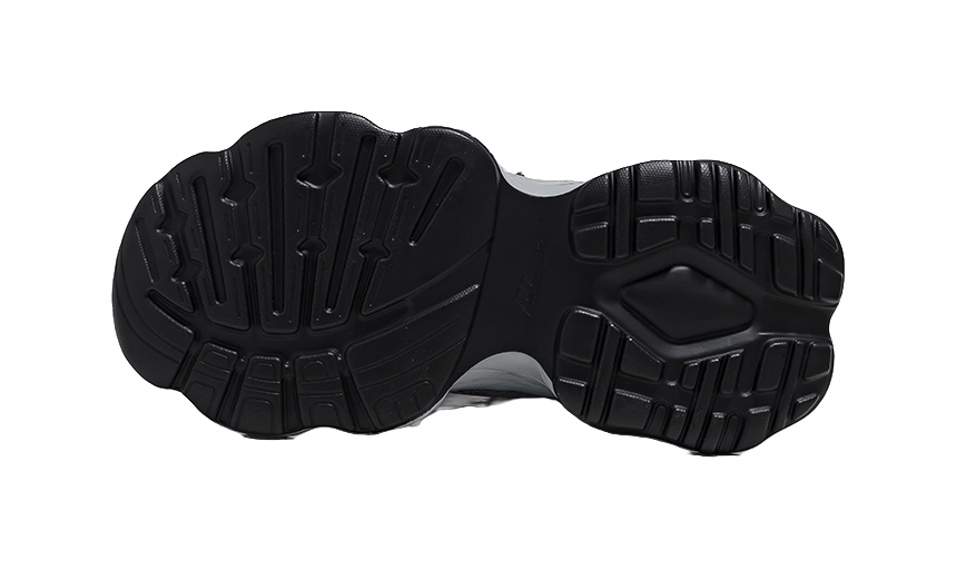 Warrior Slip Resistant, Abrasion Resistant, Breathable Low top Chunky Sneakers Men's Gray Silver 