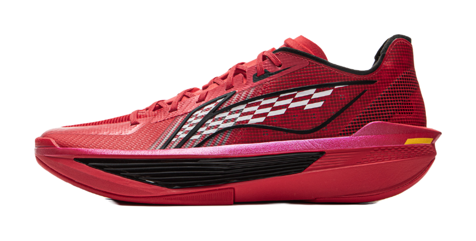 Li-Ning Ultralight 2025 "Supercar Club / Red Chao" ABAV007-3 - Basketball Shoe Unisex Red White