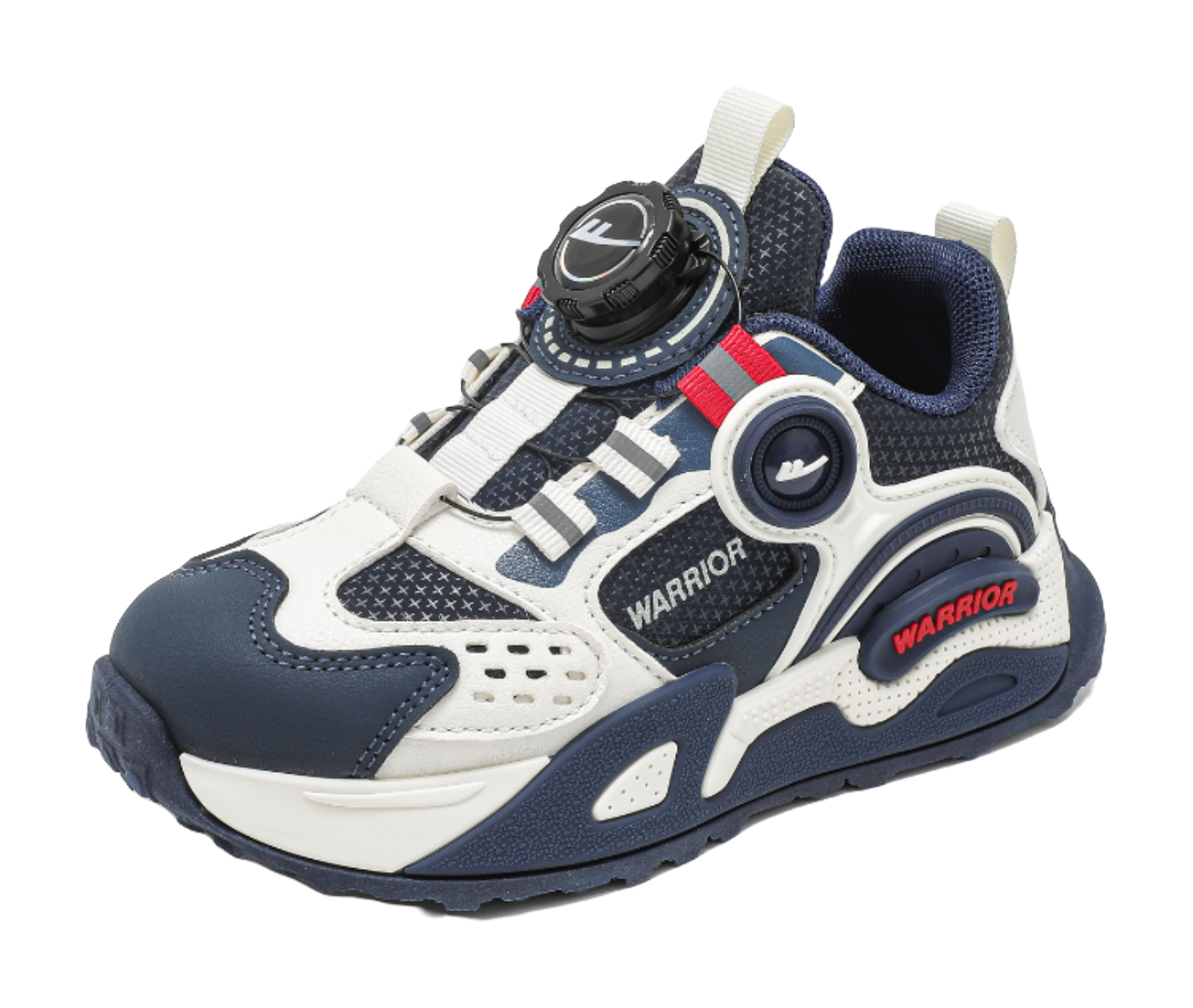 Warrior Warrior Boys' Sports Shoes Synthetic Leather Comfortable, Versatile, Lightweight, Shock Absorbed, Low cut Girls' Casual Shoes for Children  VJSNEAKER