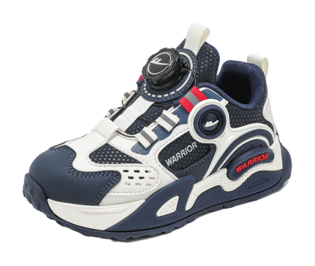 Warrior Warrior Boys' Sports Shoes Synthetic Leather Comfortable, Versatile, Lightweight, Shock Absorbed, Low cut Girls' Casual Shoes for Children  VJSNEAKER