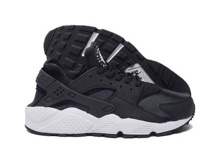 Nike Air Huarache Black White Womens  vjsneaker.com