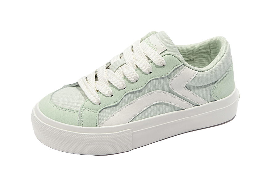 TUOPIN Pie Shoes Slip Resistant, Abrasion Resistant, Lightweight, Breathable Low top Skateboard Shoes Women's Green 