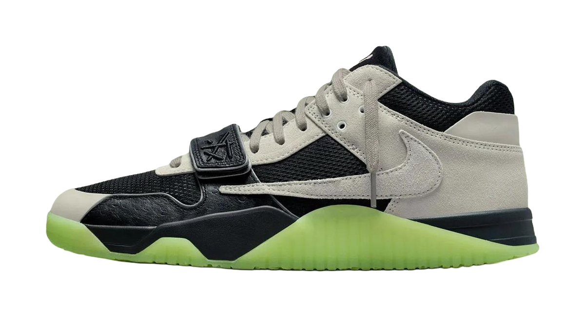 JORDAN Jumpman Jack Tr Travis Scott X Chase B Black Night Silver  vjsneaker.com