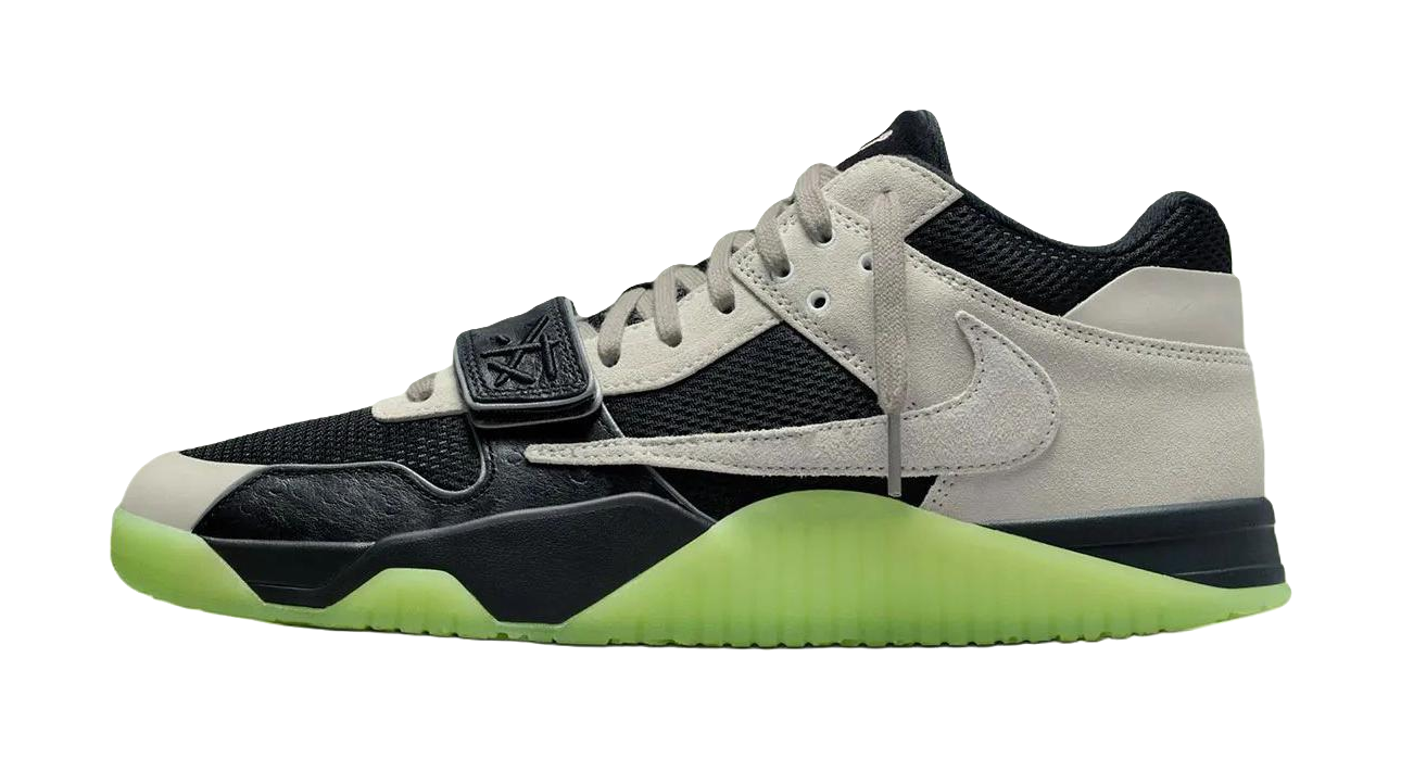 JORDAN Jumpman Jack Tr Travis Scott X Chase B Black Night Silver  vjsneaker.com