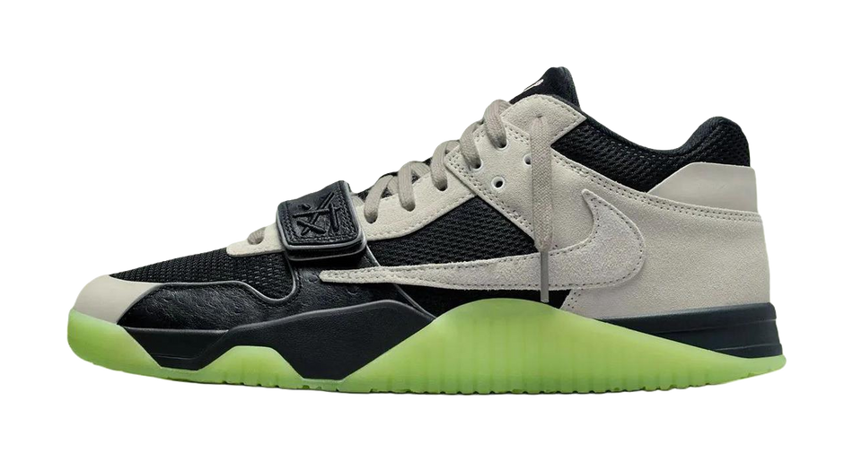 JORDAN Jumpman Jack Tr Travis Scott X Chase B Black Night Silver  vjsneaker.com