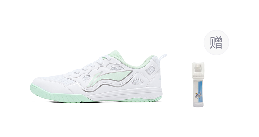 Li-Ning Eagle Eye 3.0 ESS "Po Lang" APPV011-2 - Table Tennis Shoe Unisex Standard White/Sky Blue Green